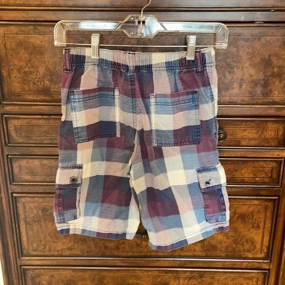 Gymboree boys plaid shorts